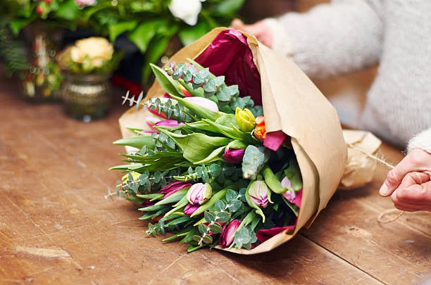 Hand-Tied Floral Bouquet