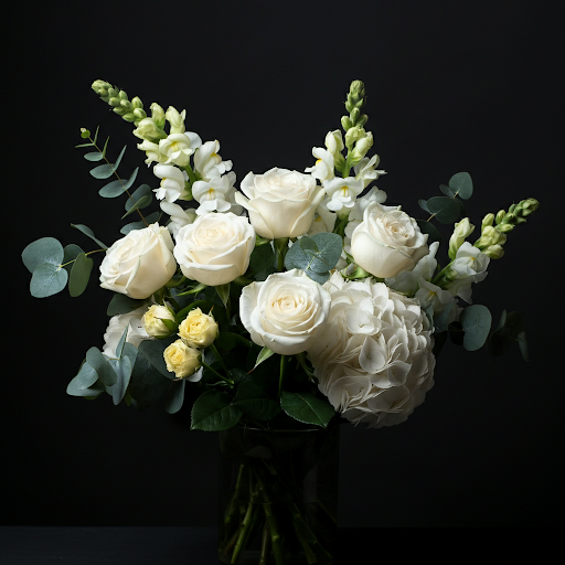 White and Green Enchanted Bouquet