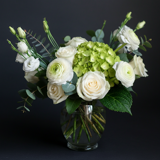 White and Green Enchanted Bouquet