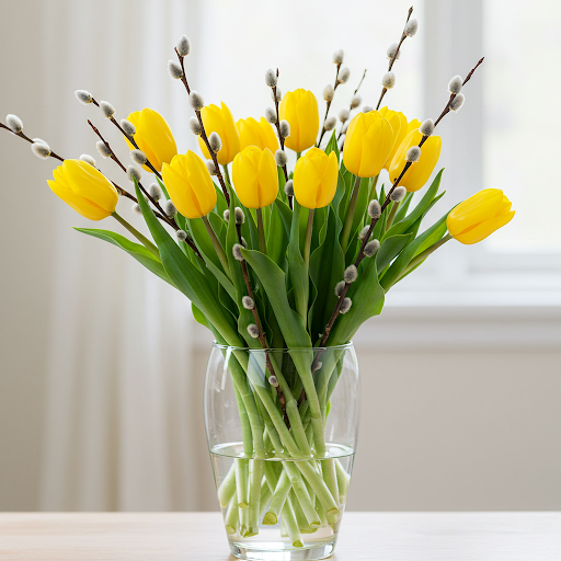 Arrangement of Tulips