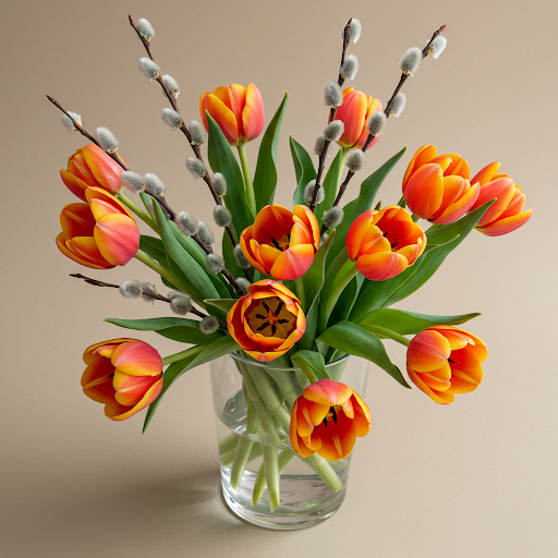 Arrangement of Tulips